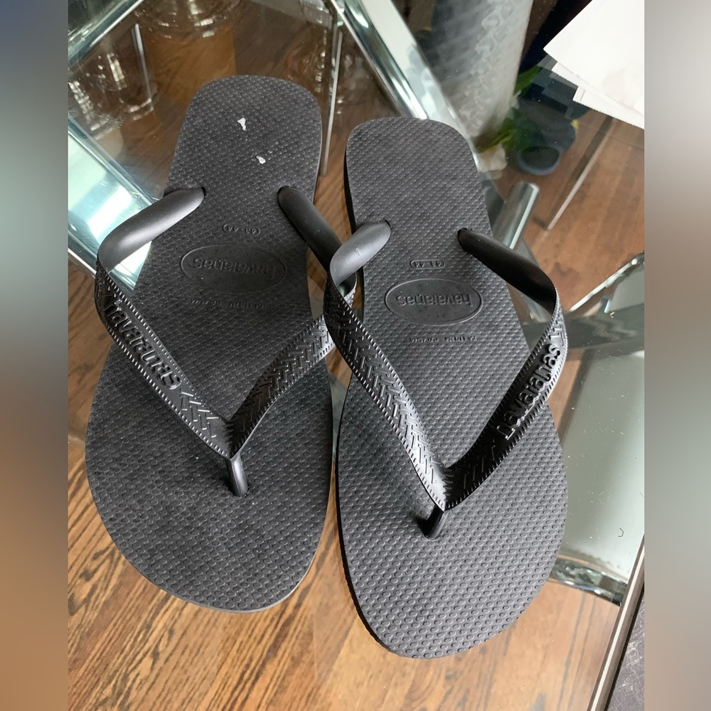 Havaianas Black Women's Flip Flop Sandals